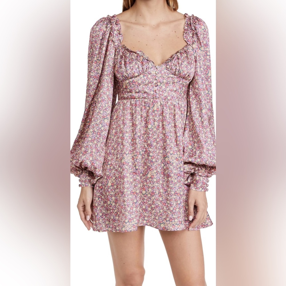 For Love & Lemons Laurie Mini Dress